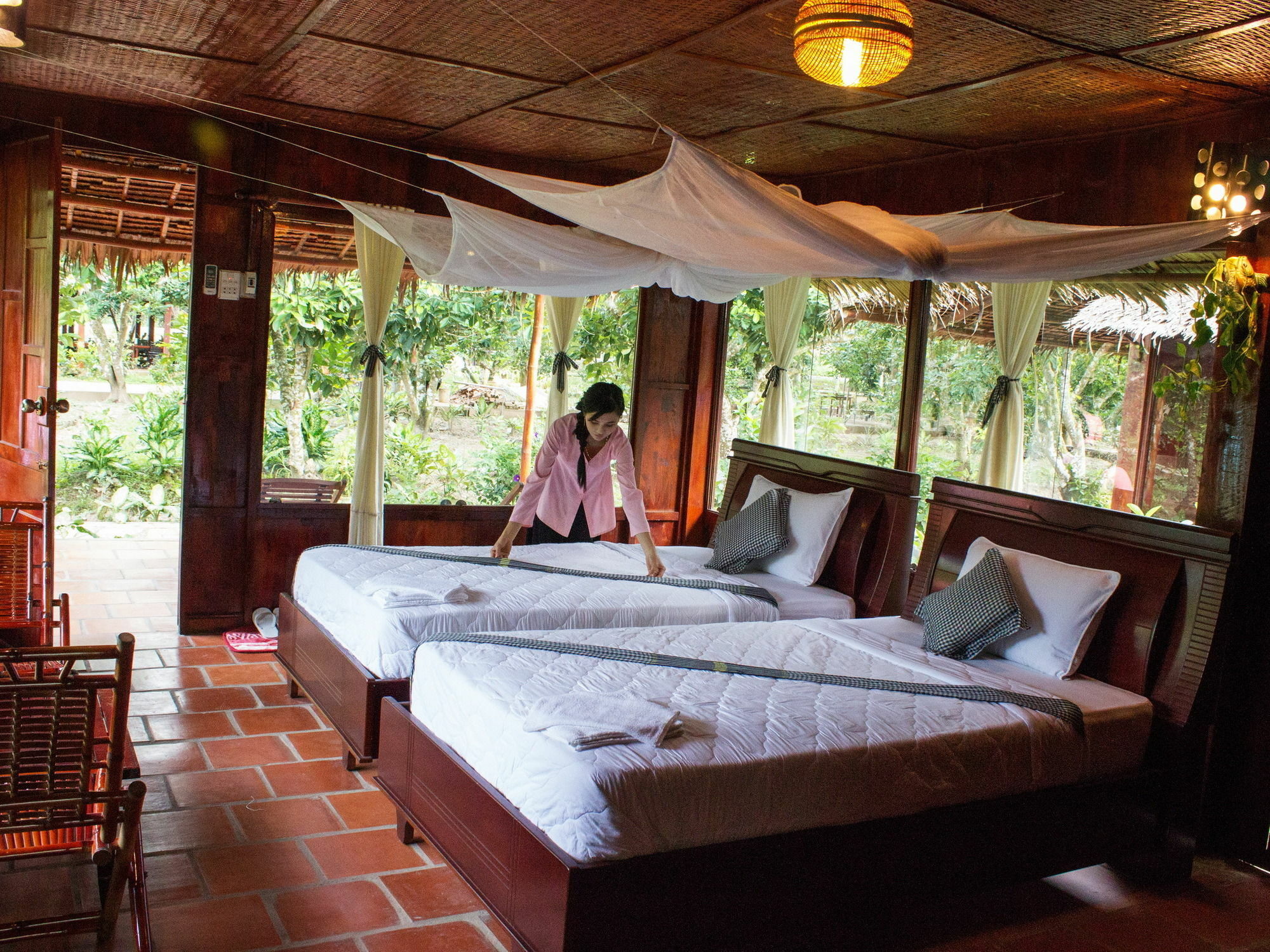 Mekong Rustic Lodge Cai Lậy Exteriör bild